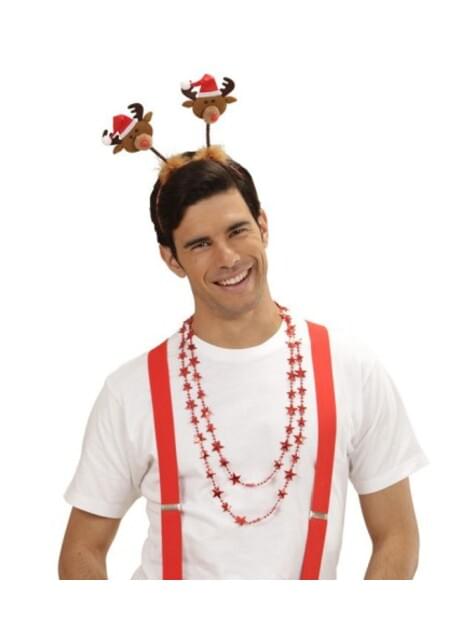 Colar de estrelas vermelhas