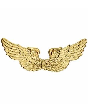 Alas de ángel doradas