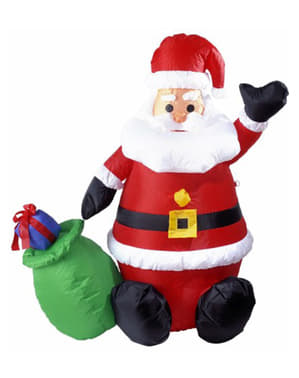 Père Noël gonflable