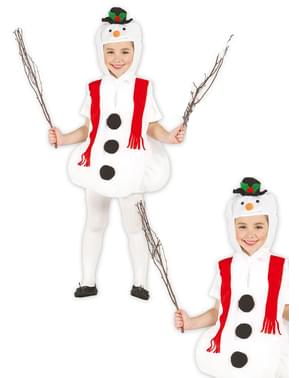 God Jul Snømann Kostyme