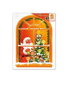 Santa Claus window sticker