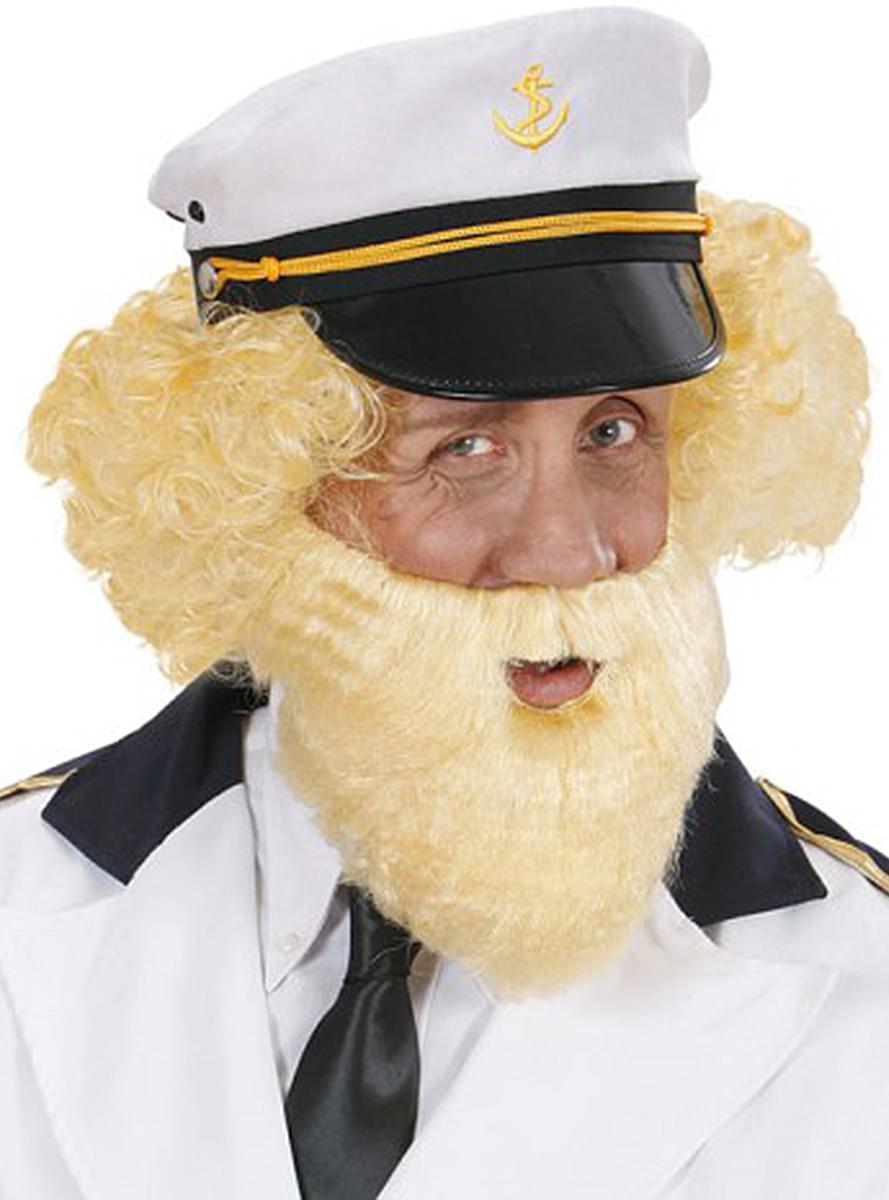Barba loira de velho marinheiro