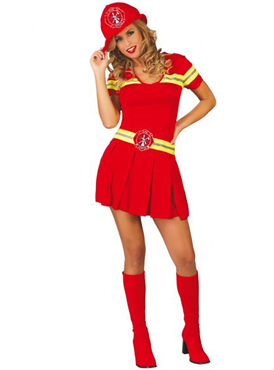 Sexy Firewoman Costume. The coolest | Funidelia