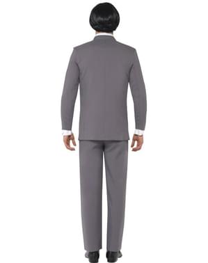 Disfraz gris de estrella del rock n roll británica