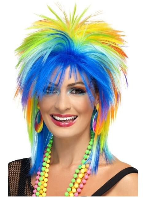Parrucche donna colorate (2), Parrucche fantasia