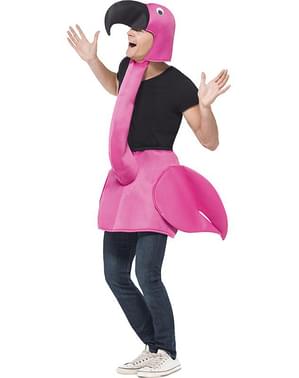 Costume da fenicottero rosa per adulto