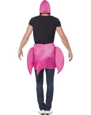 Déguisement flamant rose pour adulte