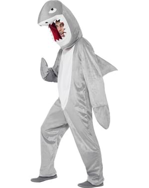 Kostum hiu ganas untuk orang dewasa