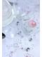 100 diamants décoratifs transparent pour la table de 12 mm