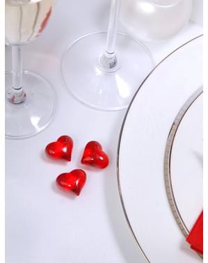 Läpinäkyvistä kristalleista tehty koristeellinen köynös, pituus 1m ympärys 18mm