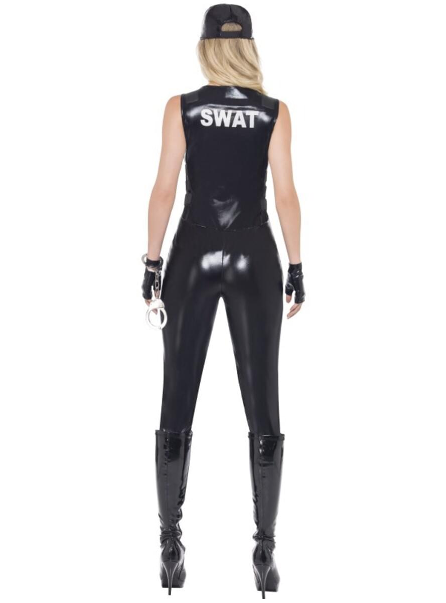 SWAT sexy Kostüm für Damen Fever