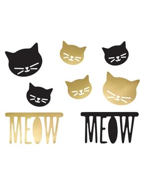 8 Yhteensopivaa Kissateeman Pöytäkoristetta - Meow Party