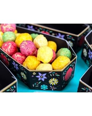 Set dari 6 Kotak Perawatan Kertas Coffin - Koleksi Dia de Los Muertos