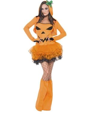 Disfraz de calabaza para mujer
