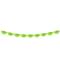 Guirlande d'éventails en papier vert clair