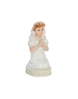 Figur dekoratif Komuni Pertama untuk anak perempuan berukuran 11 cm - Komuni Pertama