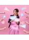 11 pezzi vari azzurro e rosa per baby shower per photocall - Gender Reveal Party