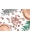 Confettis rond rose gold pour la table - New Year & Carnival