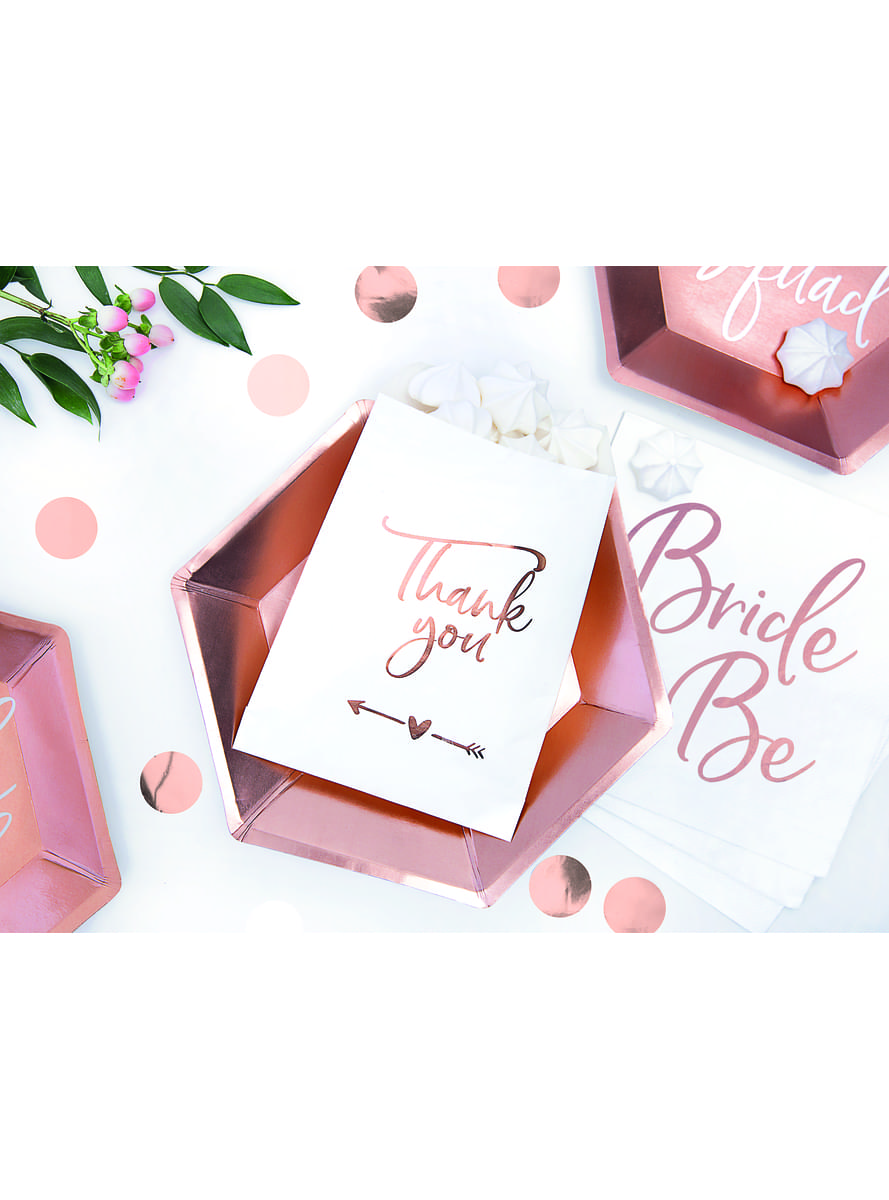 Confettis rond rose gold pour la table - New Year & Carnival