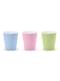 6 gobelets bleu pastel en carton - Pastelove