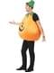 Wicked pumpkin costume for an adult