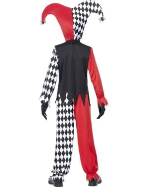 Disfraz de arlequín sangriento para niño