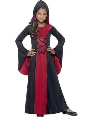 Costum dama vampiră pentru fată