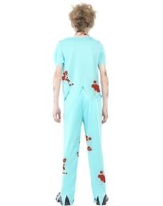 Zombie doctor costume for a child
