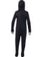 Black skeleton costume for a child