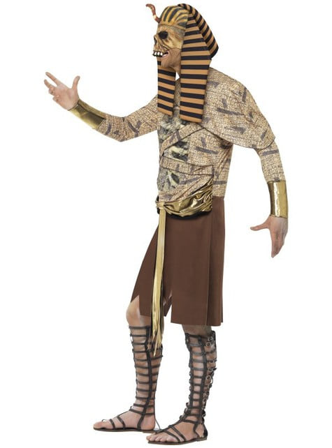 Мъжки костюм на египетски фараон зомби