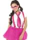 Fuchsia nerd costume kit