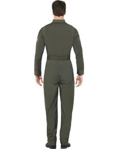 Kampfpilot Kostüm für Herren deluxe Top Gun