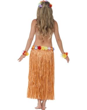 Kostum Hula Hawaii untuk seorang wanita