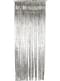 Silver shiny curtain