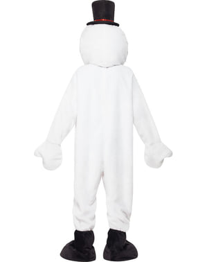 Snowman supreme costume for an adult