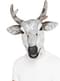 White reindeer mask for an adult
