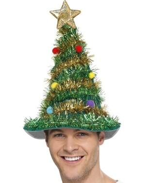 כובע עץ חג המולד למבוגר