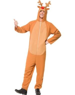 Vestito da renna per adulto