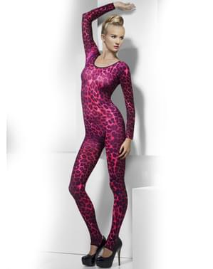 Overall für Damen Leopardenmuster rosa