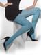 Collants opaques bleu