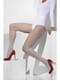 White mesh tights