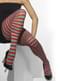 Rød og Grønnstripede Tights