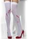 Bloody white hold up tights