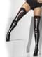 Black skeleton hold up tights