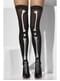Black skeleton hold up tights