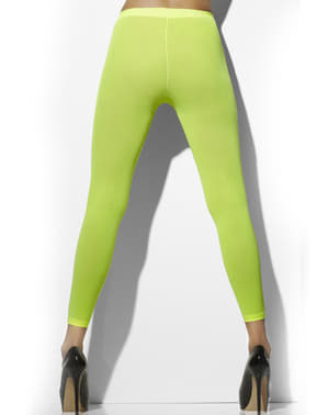Neongröna leggings
