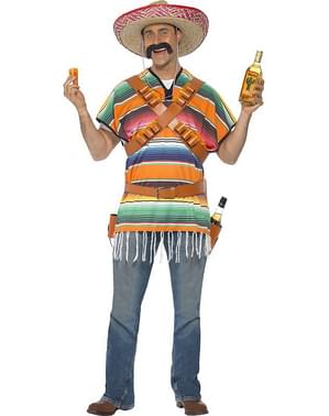 Disfraz de mexicano tequilero para hombre