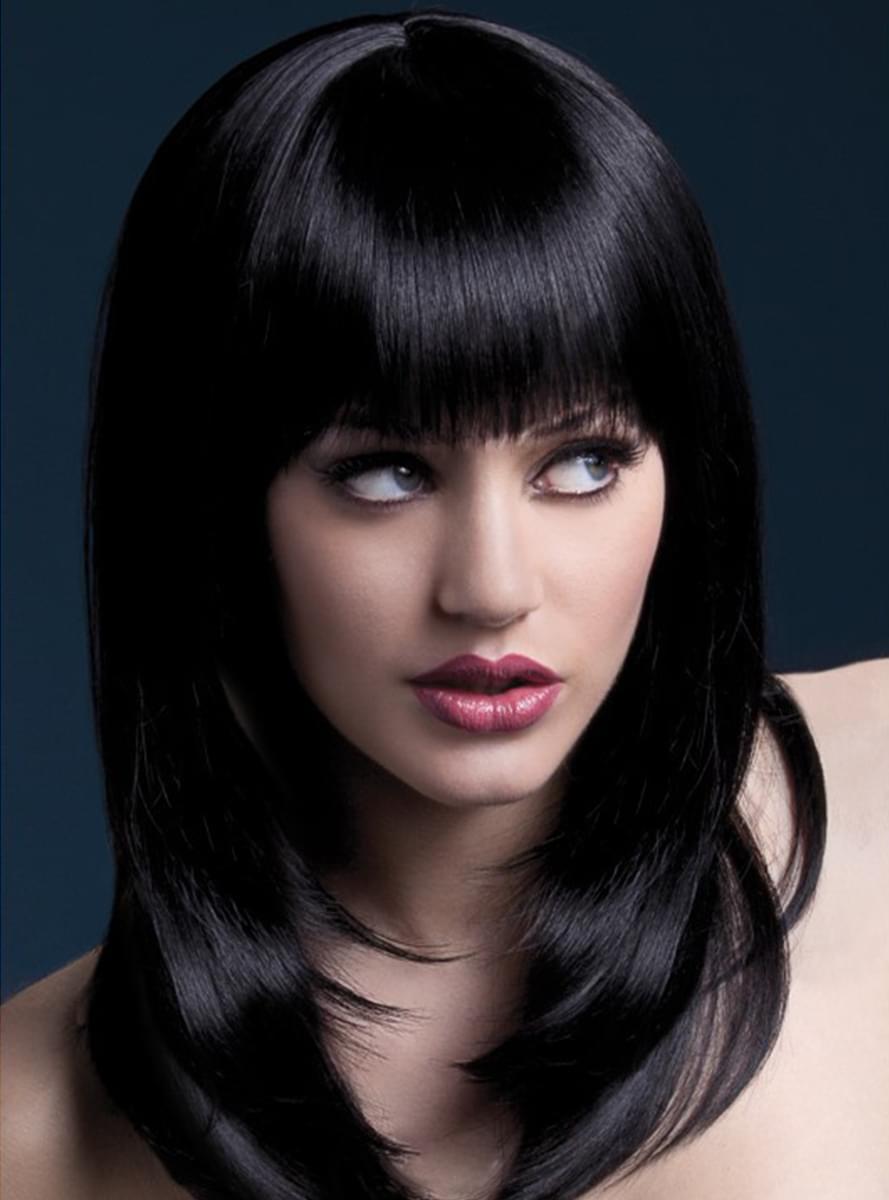 Black Tanja wig