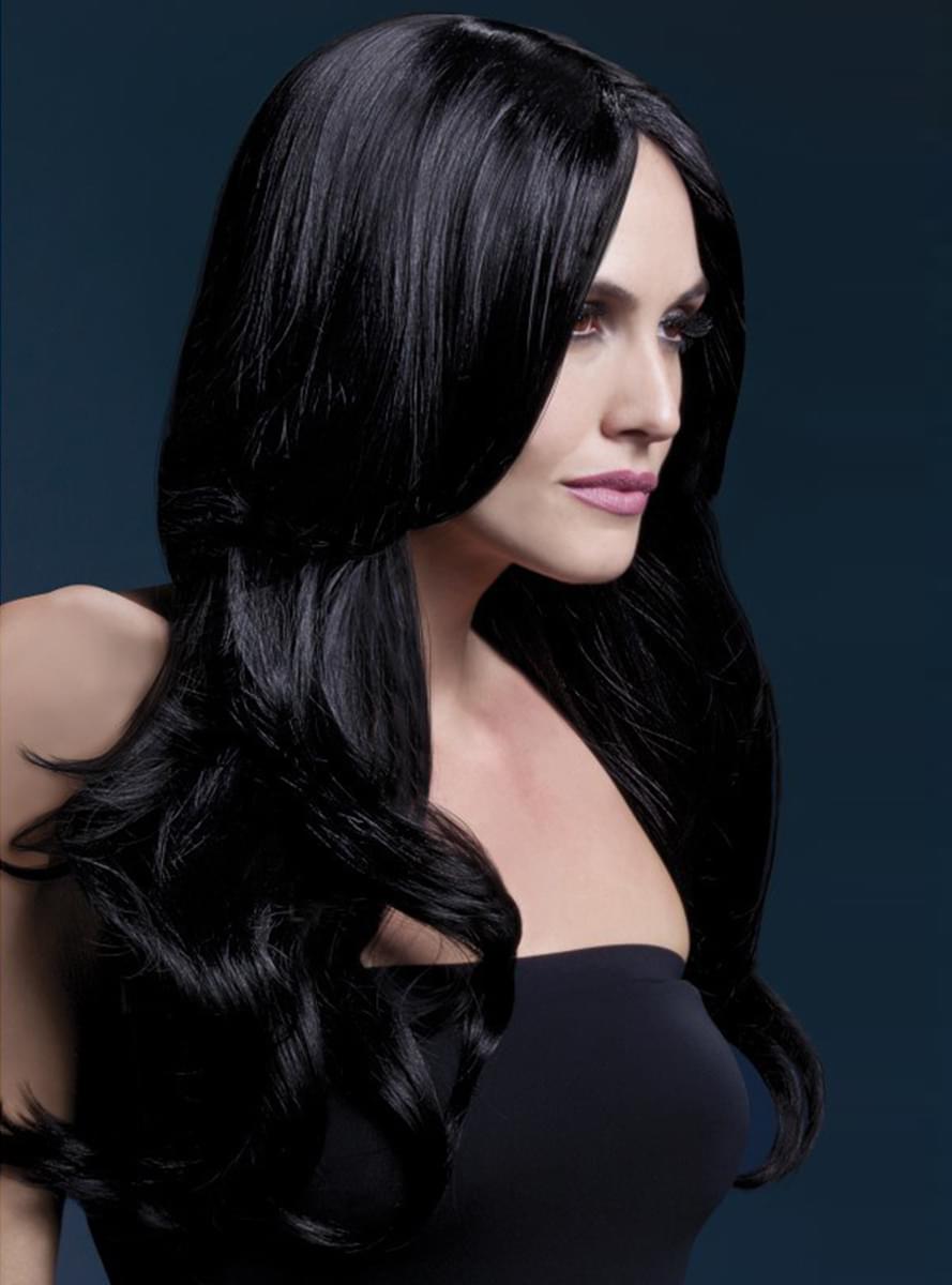 Black Khloe wig