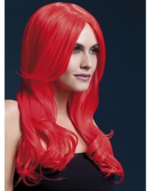 Parrucca Khloe rosso